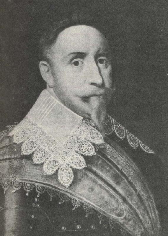 Had lived Gustav II Adolf, unknow artist